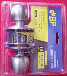 BP CERRADURA POMO SATIN(BP00296)
