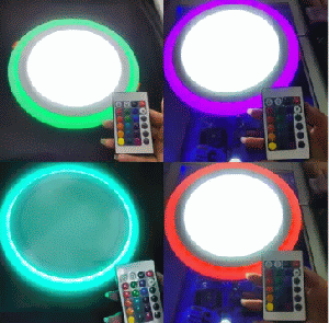 PANEL LED EMPOT REDONDO C/R 18+6 RGB