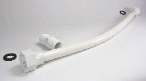 TUBO DE ABASTO PLAST 1/2 X1/2 FIRENZI(LAVAMANO)